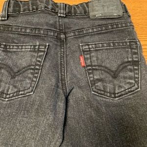 Boys Black 511 Levi Jeans